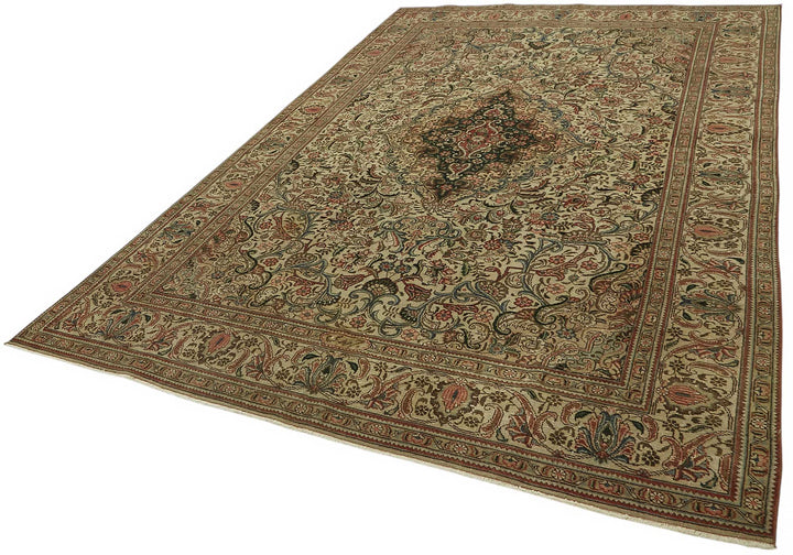 8x11 Vintage Hand-Knotted Rug - 47526