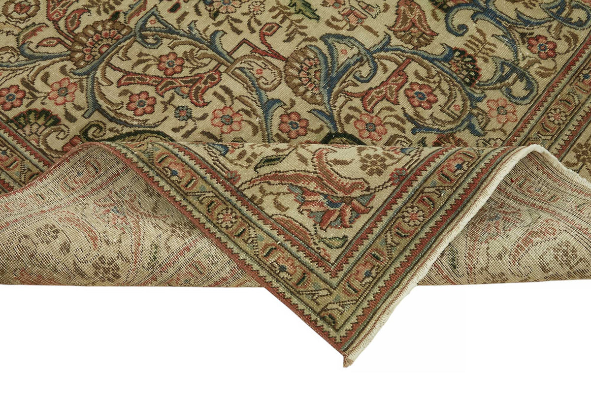 8x11 Vintage Hand-Knotted Rug - 47526