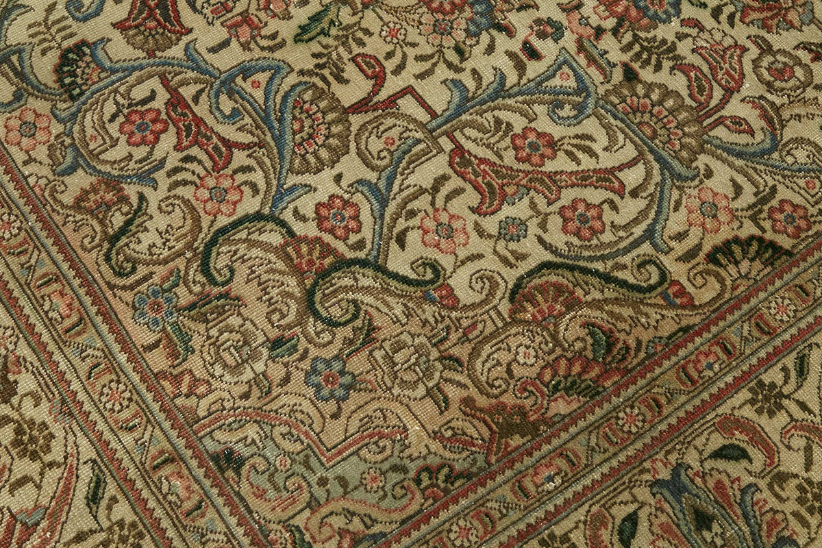 8x11 Vintage Hand-Knotted Rug - 47526