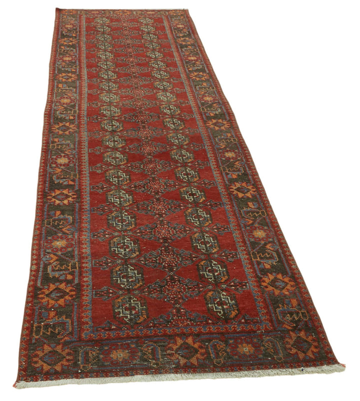 3x10 Vintage Hand-Knotted Rug - 47532