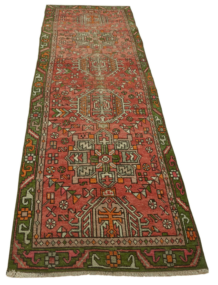 3x12 Vintage Hand-Knotted Rug - 47533