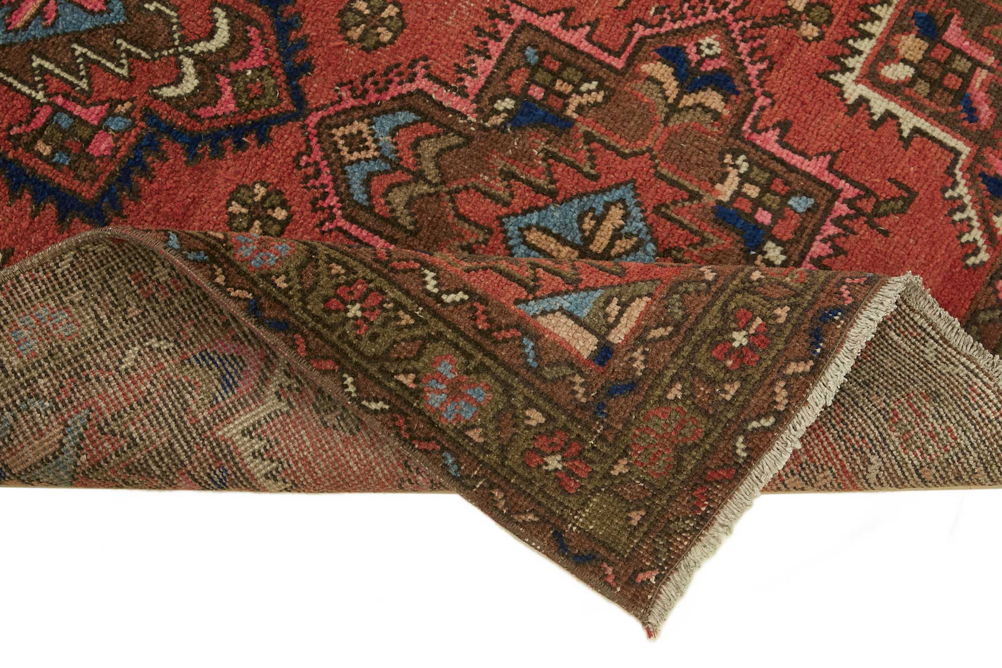 3x12 Vintage Hand-Knotted Rug - 47535