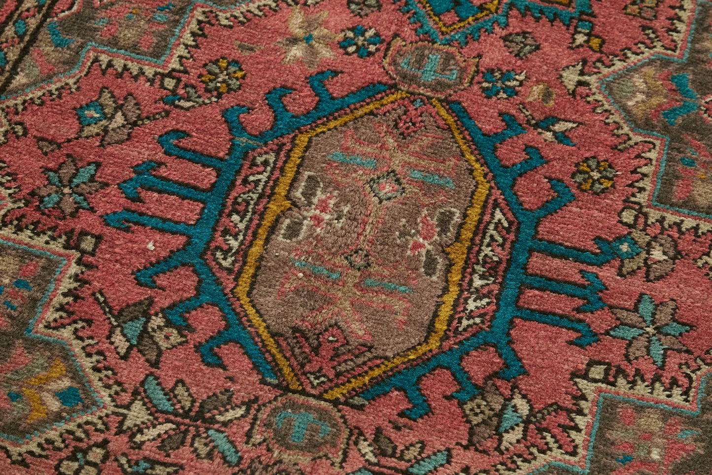 3x12 Vintage Hand-Knotted Rug - 47536