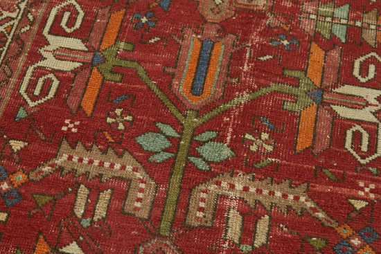 3x13 Vintage Hand-Knotted Rug - 47537