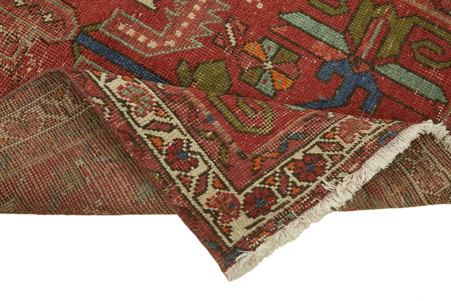 3x13 Vintage Hand-Knotted Rug - 47537