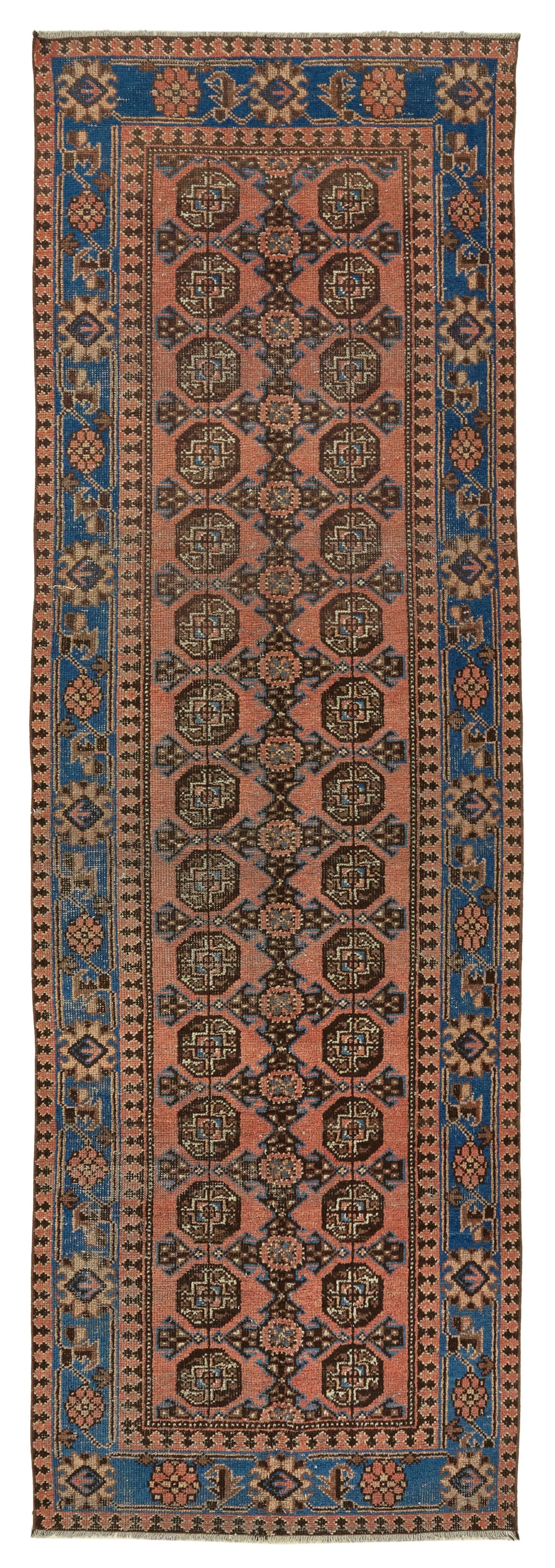 3x11 Vintage Hand-Knotted Rug - 47539