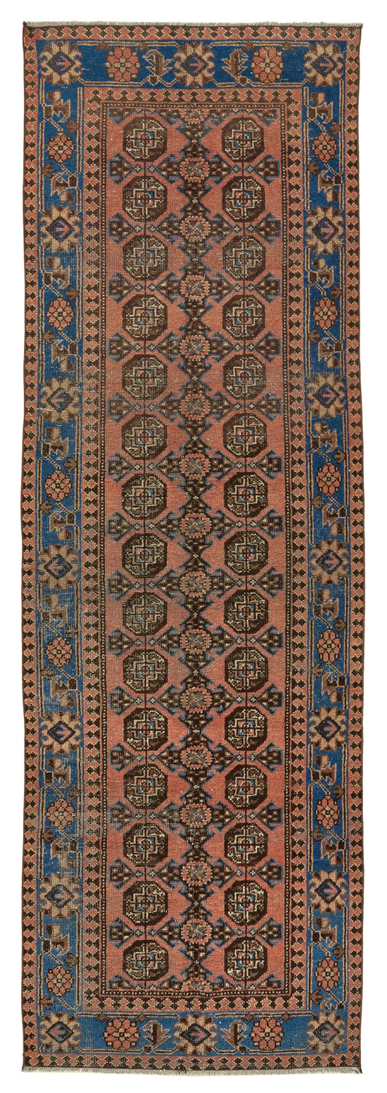 3x11 Vintage Hand-Knotted Rug - 47539