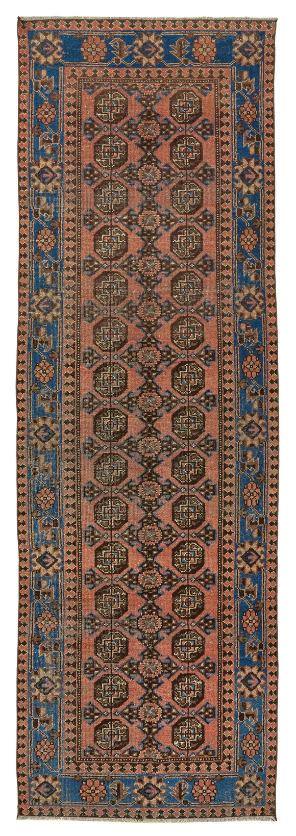 3x11 Vintage Hand-Knotted Rug - 47539