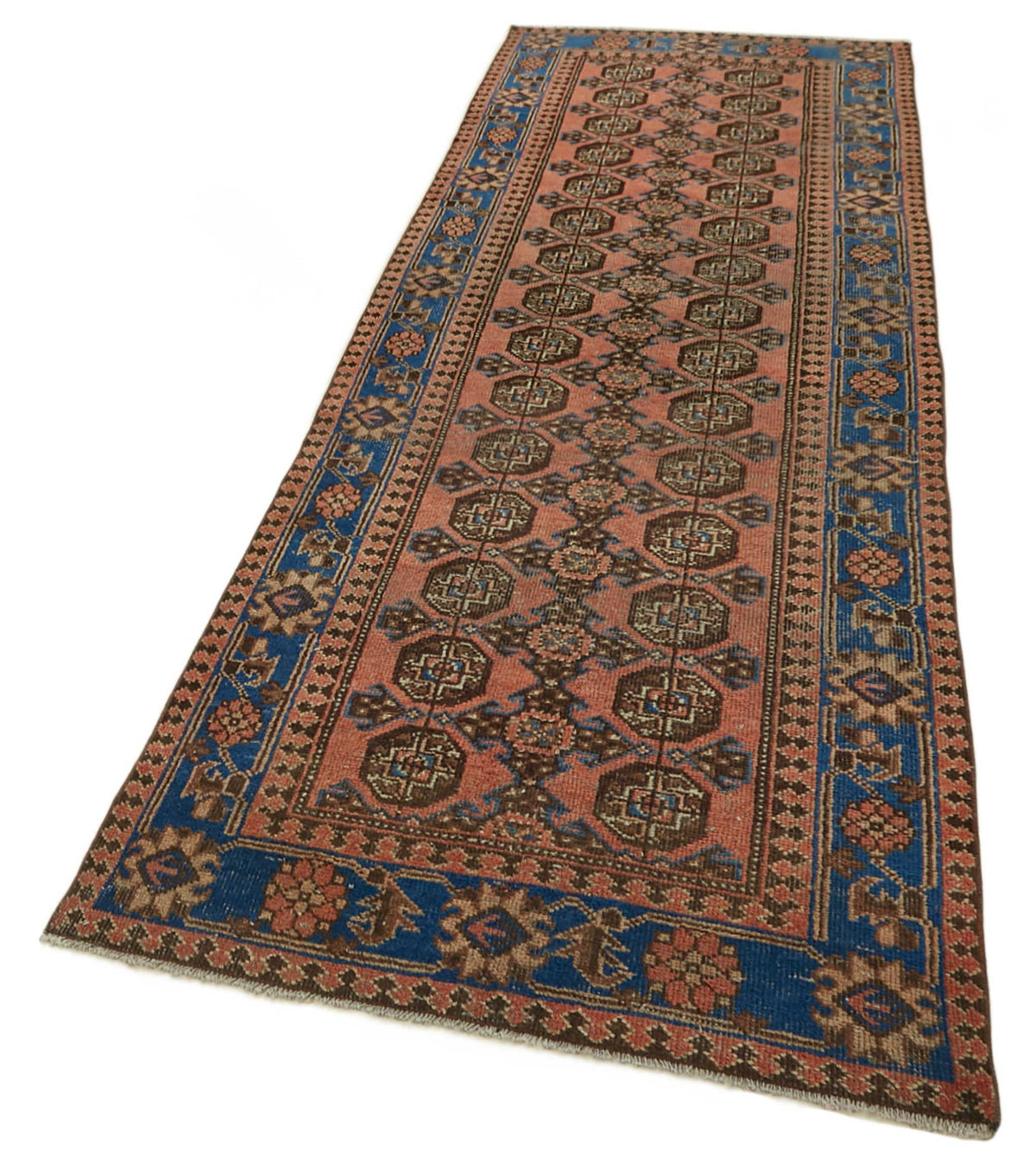 3x11 Vintage Hand-Knotted Rug - 47539
