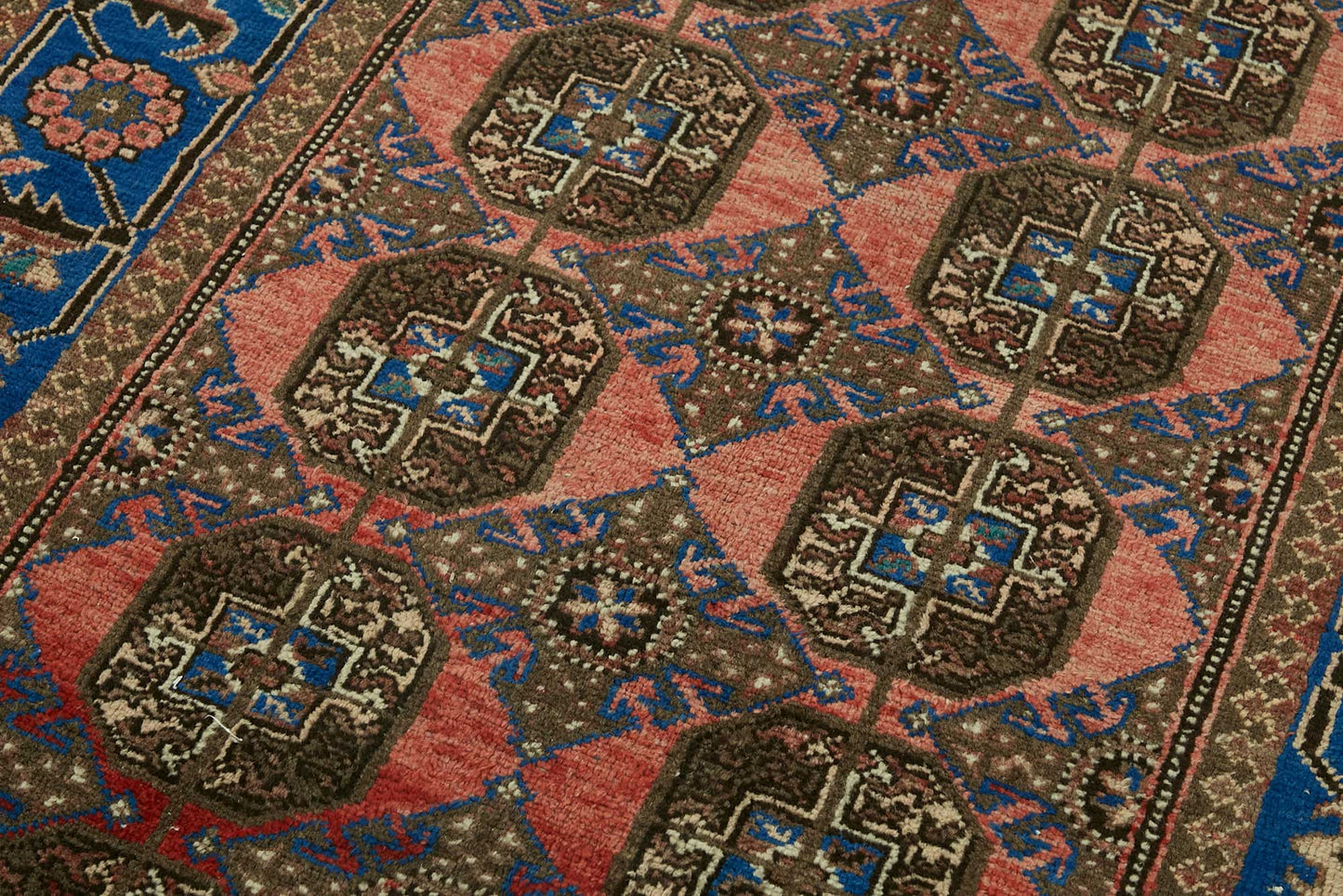 4x11 Vintage Hand-Knotted Rug - 47542