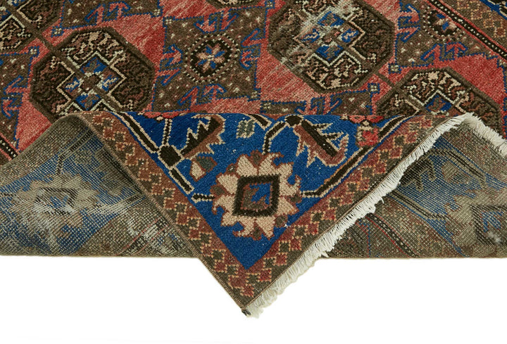 4x11 Vintage Hand-Knotted Rug - 47542