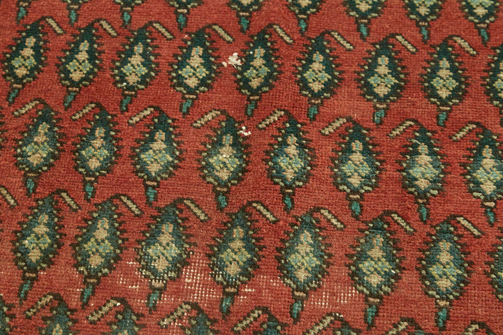 3x11 Vintage Hand-Knotted Rug - 47544