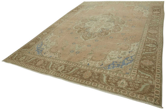 10x13 Vintage Hand-Knotted Rug - 47666