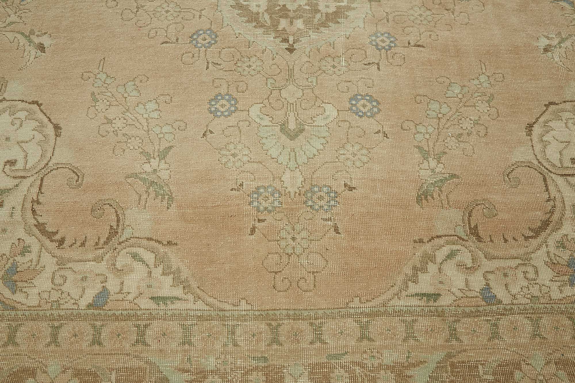 10x13 Vintage Hand-Knotted Rug - 47666