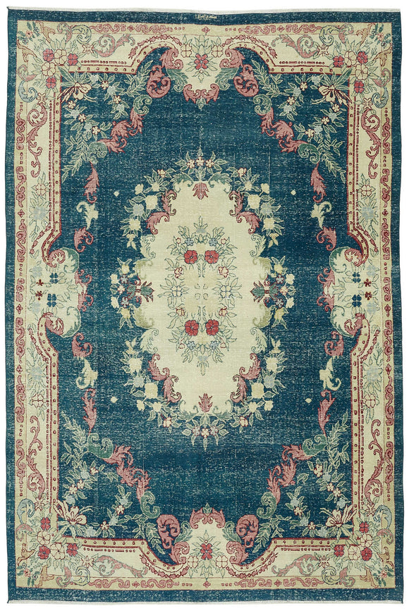 8x12 Vintage Hand-Knotted Rug - 47667