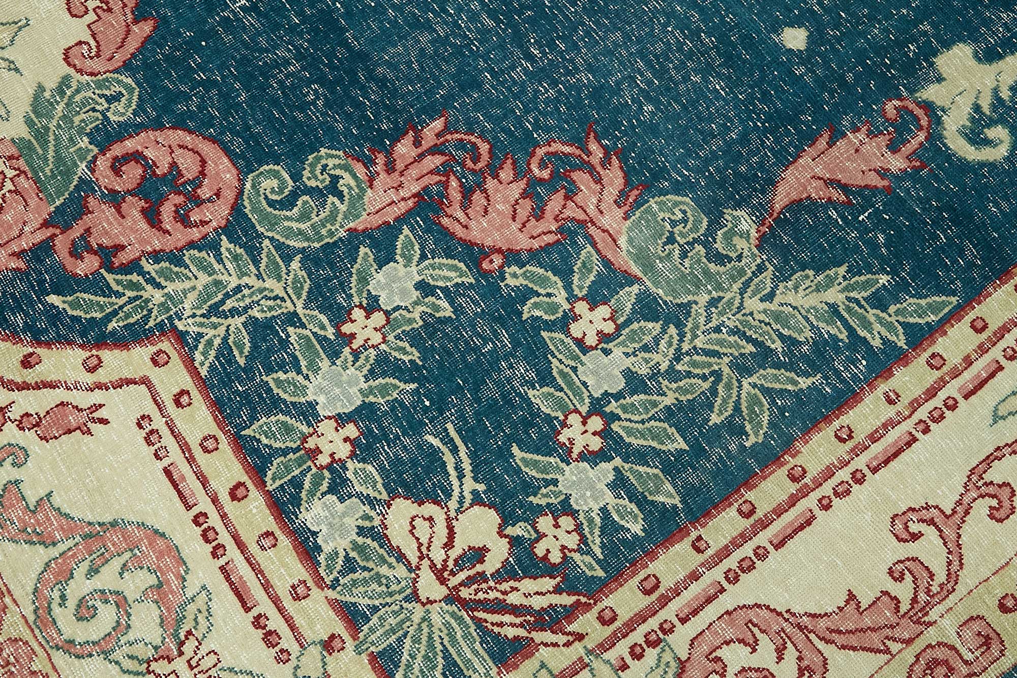 8x12 Vintage Hand-Knotted Rug - 47667