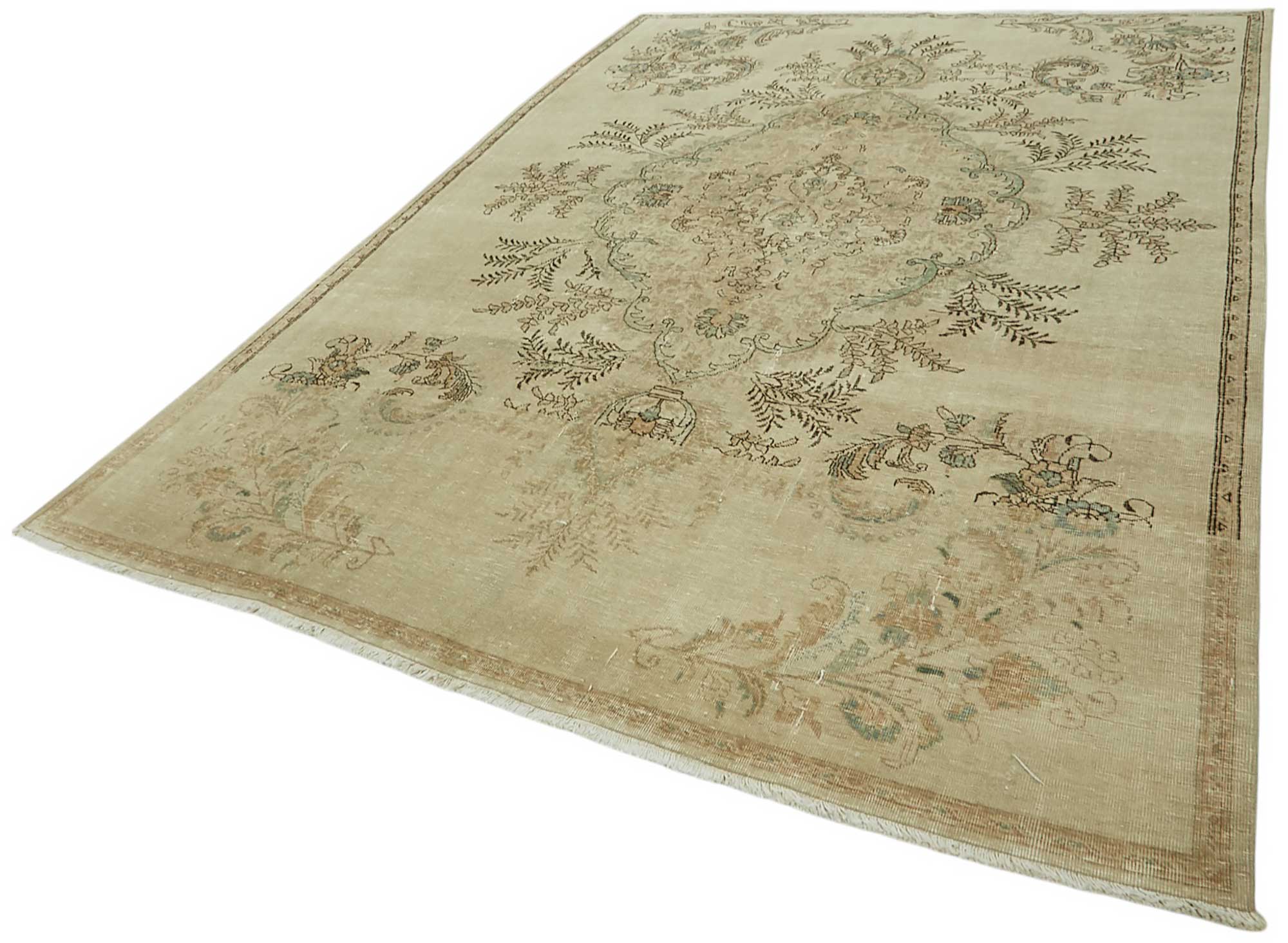 8x11 Vintage Hand-Knotted Rug - 47670