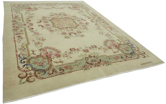 9x13 Vintage Hand-Knotted Rug - 47671