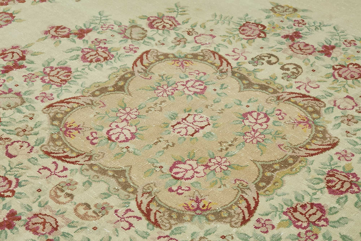 9x13 Vintage Hand-Knotted Rug - 47671