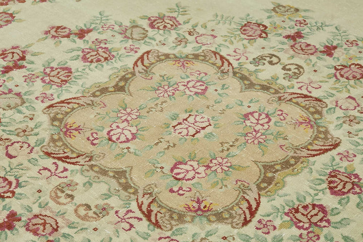 9x13 Vintage Hand-Knotted Rug - 47671