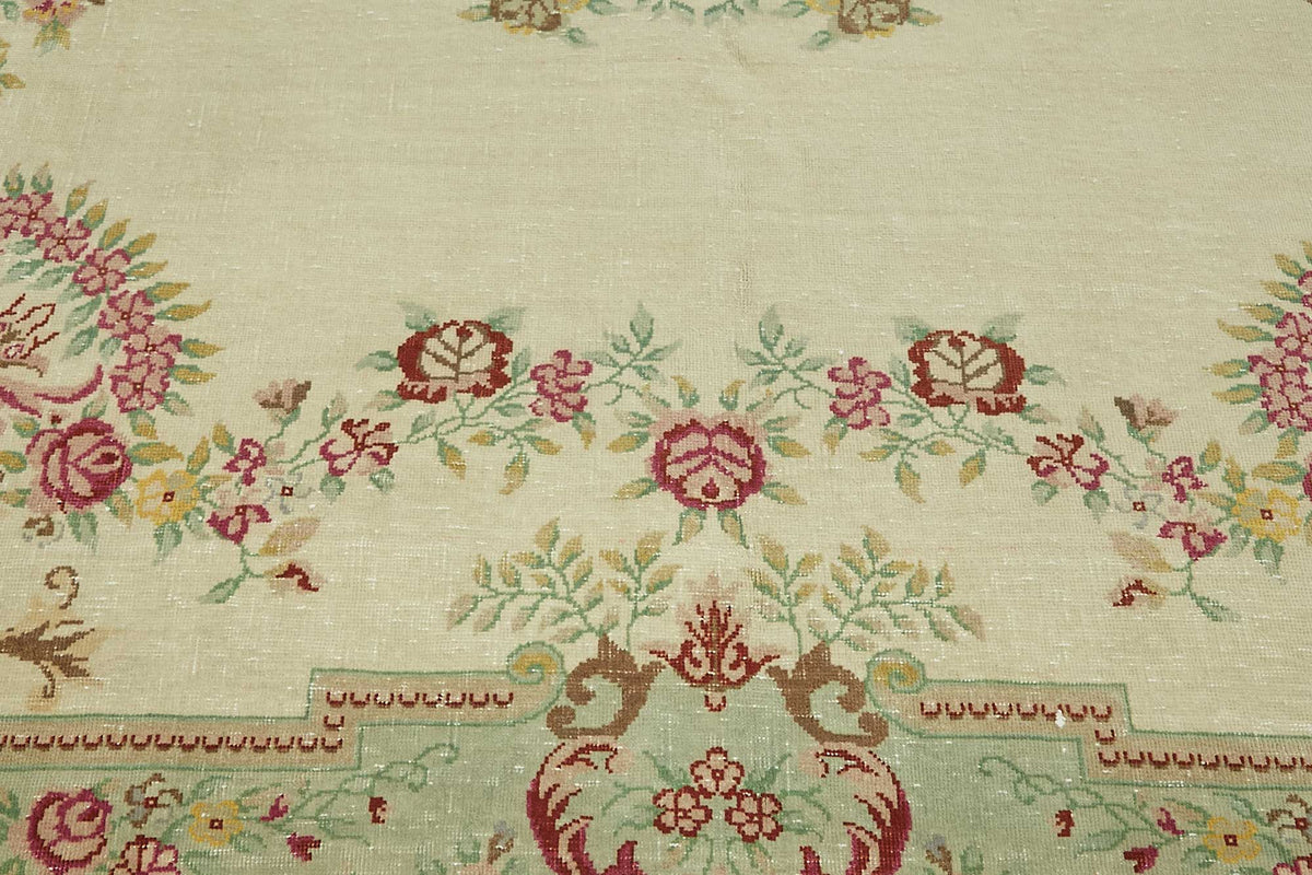 9x13 Vintage Hand-Knotted Rug - 47671