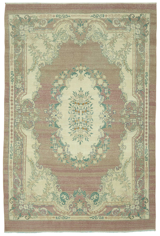 8x12 Vintage Hand-Knotted Rug - 47673
