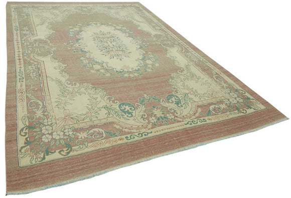 8x12 Vintage Hand-Knotted Rug - 47673