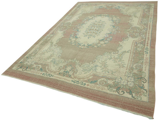 8x12 Vintage Hand-Knotted Rug - 47673
