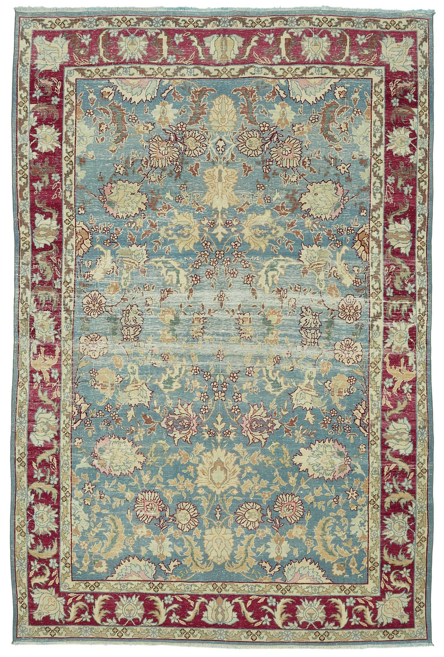 8x12 Vintage Hand-Knotted Rug - 47674