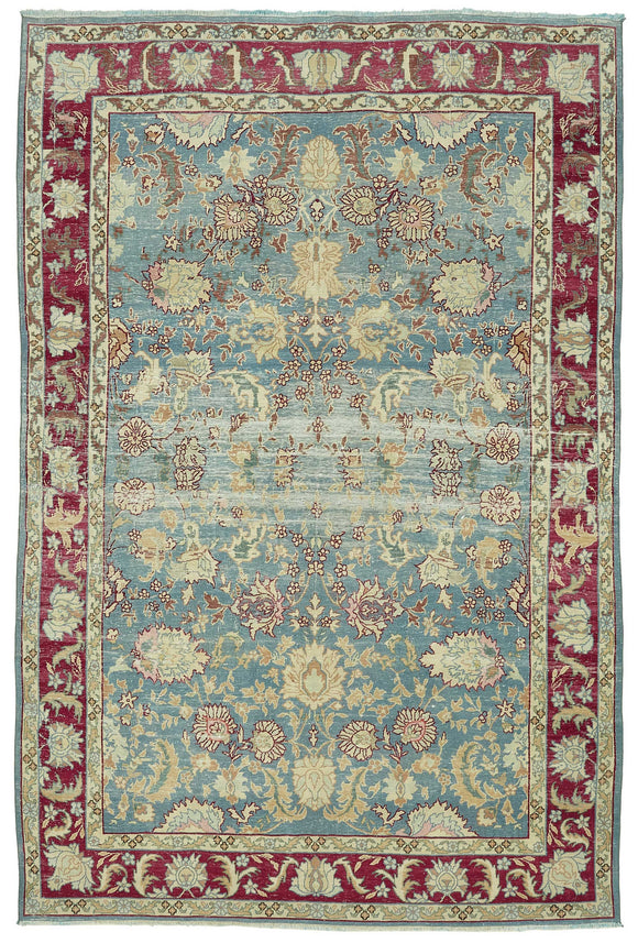 8x12 Vintage Hand-Knotted Rug - 47674