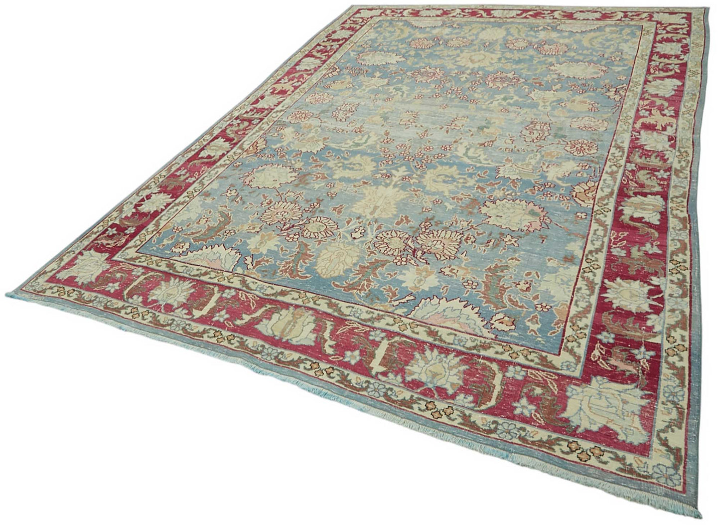 8x12 Vintage Hand-Knotted Rug - 47674