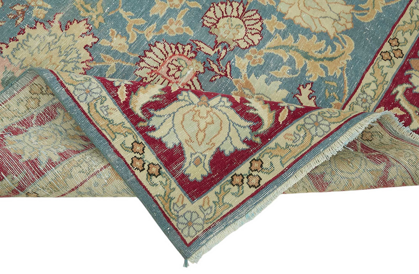 8x12 Vintage Hand-Knotted Rug - 47674