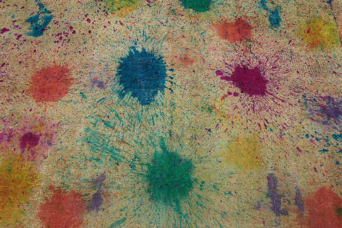9x13 Vintage Hand-Knotted Rug - 47675