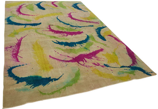 7x11 Vintage Hand-Knotted Rug - 47676