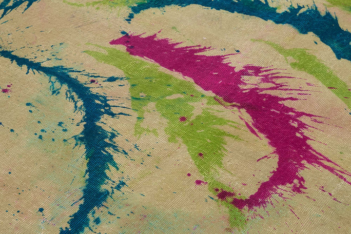 7x11 Vintage Hand-Knotted Rug - 47676