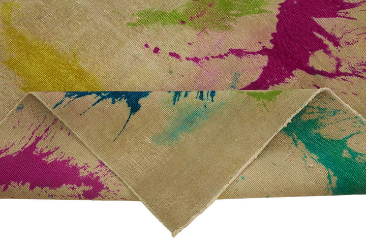 7x11 Vintage Hand-Knotted Rug - 47676