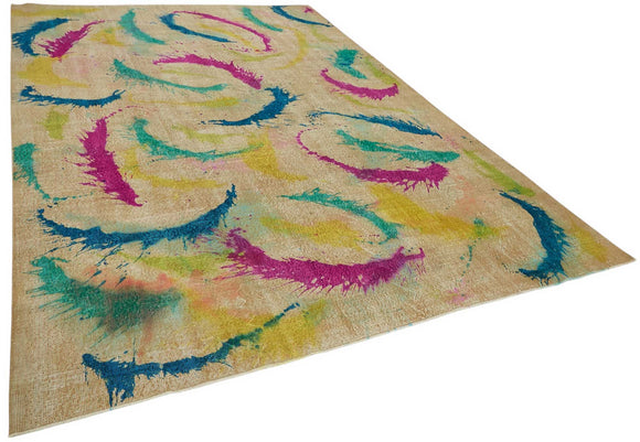 8x12 Vintage Hand-Knotted Rug - 47677