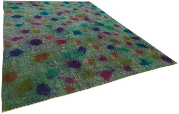 10x13 Vintage Hand-Knotted Rug - 47678