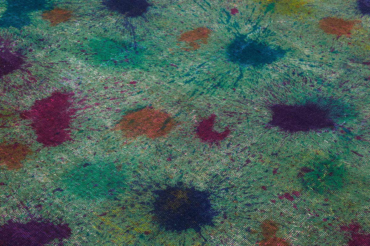 10x13 Vintage Hand-Knotted Rug - 47678