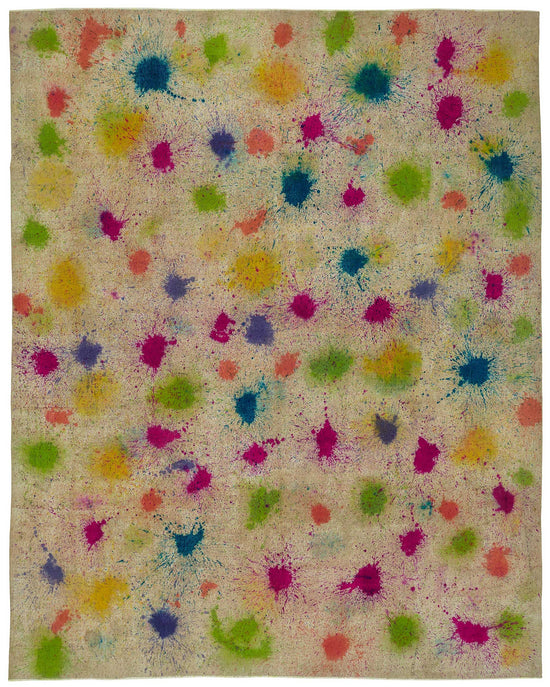 10x12 Vintage Hand-Knotted Rug - 47679