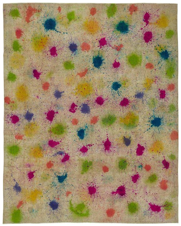 10x12 Vintage Hand-Knotted Rug - 47679