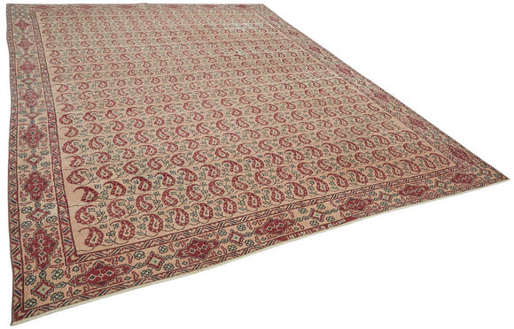 9x12 Vintage Hand-Knotted Rug - 47681