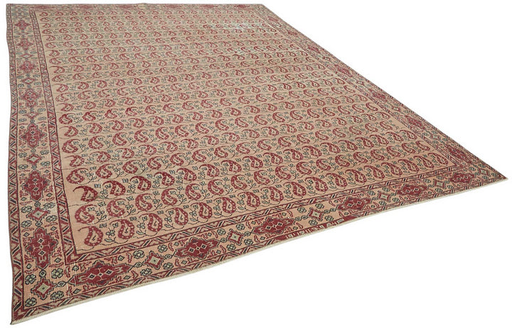 9x12 Vintage Hand-Knotted Rug - 47681