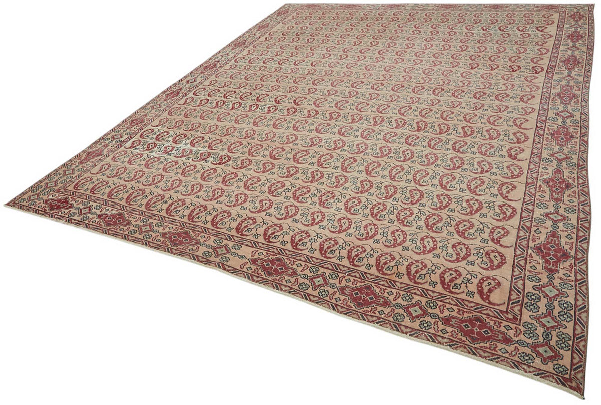 9x12 Vintage Hand-Knotted Rug - 47681
