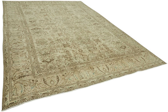 9x13 Vintage Hand-Knotted Rug - 47684