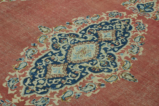 9x13 Vintage Hand-Knotted Rug - 47685