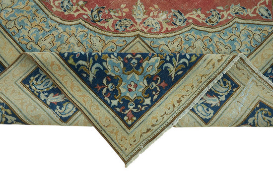 9x13 Vintage Hand-Knotted Rug - 47685