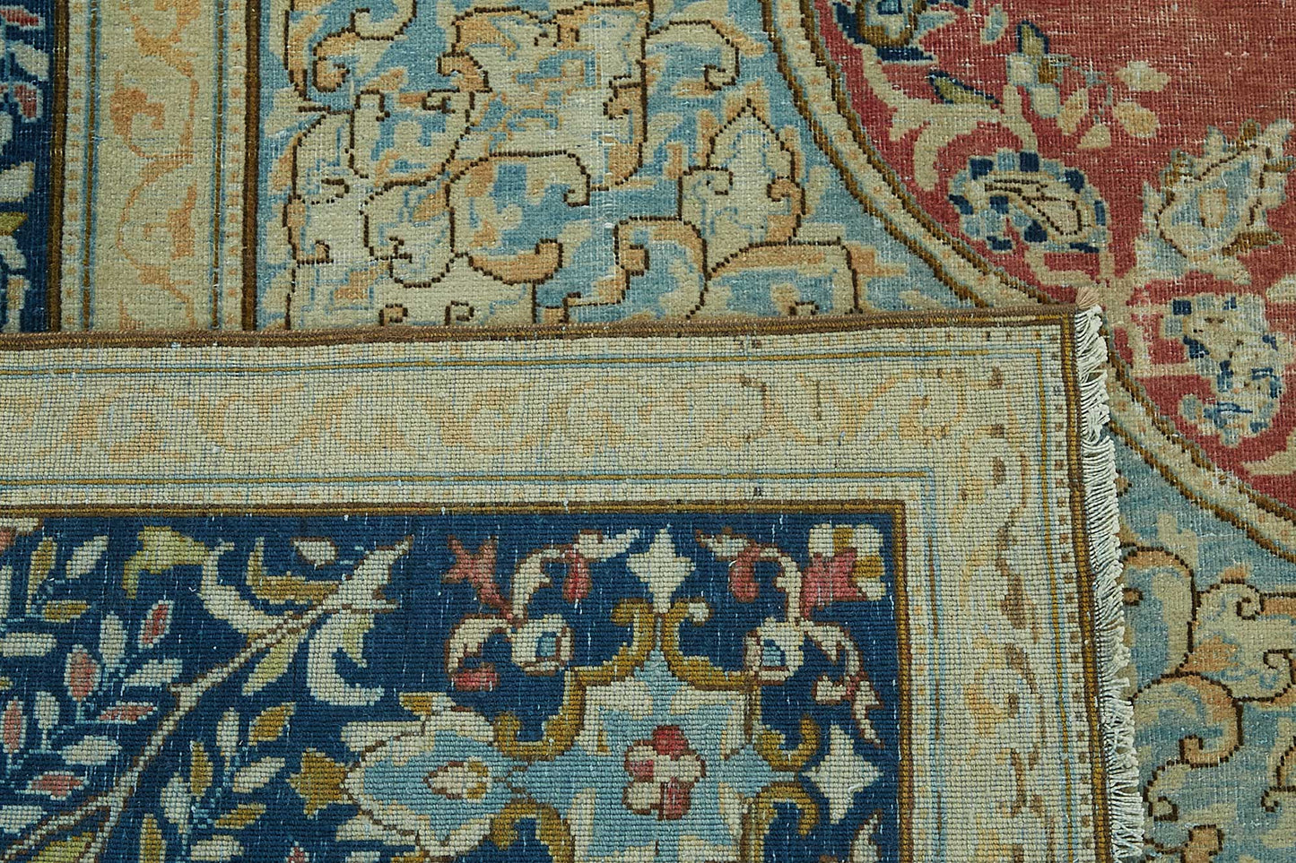 9x13 Vintage Hand-Knotted Rug - 47685