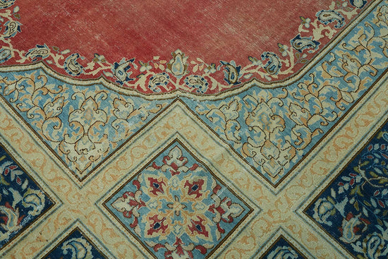 9x13 Vintage Hand-Knotted Rug - 47685