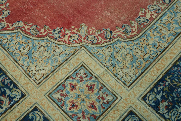 9x13 Vintage Hand-Knotted Rug - 47685